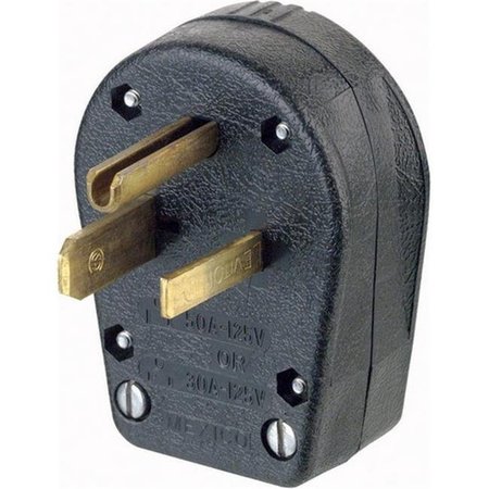 EZGENERATION 00930-000 30-50 amp NEMA 5-30P-5-50P Black Angle Plug EZ157122